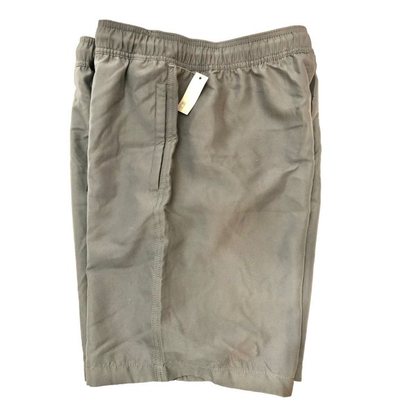 Amazon Essentials Men's 7" Quick-Dry Charcoal Drawstring Swim Trunk Sz L & XL - Picture 6 of 11